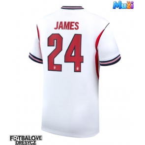 Anglie Reece James #24 Domácí Dres MS 2026 Krátký Rukáv